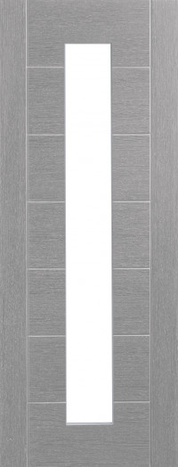 Palermo Glazed Light Grey Door image