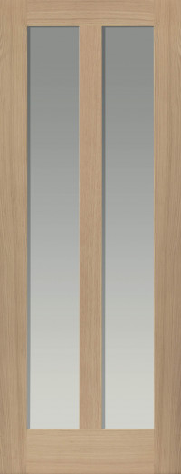 Matterhorn Shaker Glazed Oak Interior Door image
