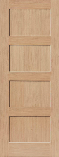 Snowdon Shaker Oak FD30 Door image