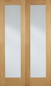 Image of PATTERN 20 CLEAR GLAZED PAIRS OAK Unfinished 