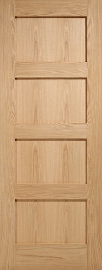 4P Shaker Oak Interior Door image