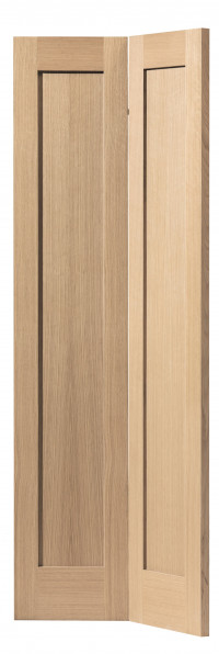 Etna Shaker Bi-Folding Oak Doors image