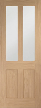 Image of Malton Shaker Glazed Oak Interior Door