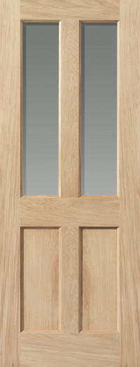 Severn Glazed Clear Oak Interior Door image