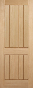 Image of Mexicana 2 Panel Oak Interior Door
