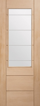 Image of Palermo 2 XG Glazed Oak Door