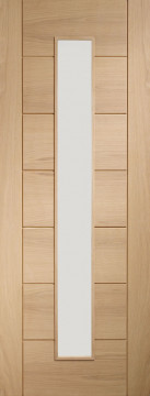 Image of Palermo 1 Glazed Oak Interior Door