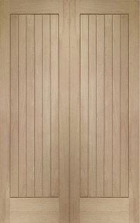 Suffolk Oak Interior Door Pair image