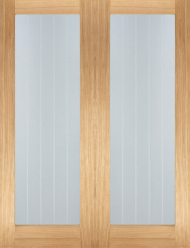 Image of Mexicana 1L Oak Interior Door Pair