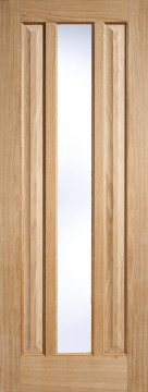 Image of KILBURN Clear Glazed Unfinished Oak Interior Door