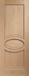 CALABRIA WITH RAISED MOULDINGS UNFINISHED OAK