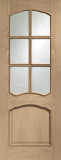 RIVIERA RM Glazed Unfinished Oak Door image