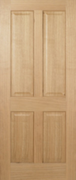 Image of REGENCY 4 FD30 Unfinished Oak