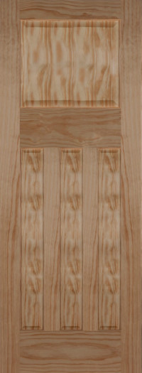 Pine 1930 – 4 panel Fire Door image