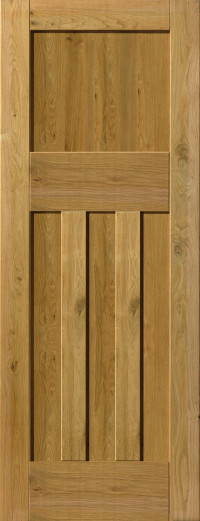 1930 DX Shaker Oak Interior Door image