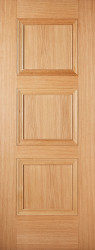 Amsterdam 3 Panel Oak FD30 Door