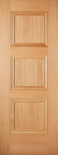 Amsterdam 3 Panel Oak Door image