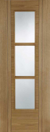 Capri Glazed Oak FD30 Door image