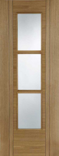 Capri Glazed Oak Door image