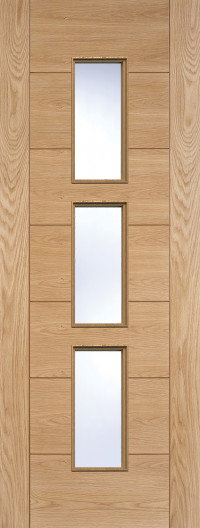 Hampshire Glazed Oak Door image
