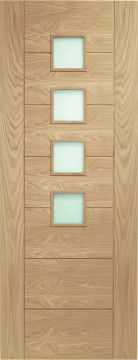 Image of Palermo Glazed Oak Interior Door