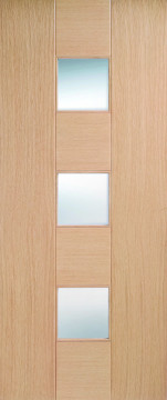 Image of Catalonia Glazed Oak Interior Door