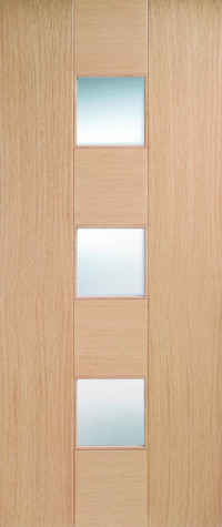 Catalonia Glazed Oak Interior Door image