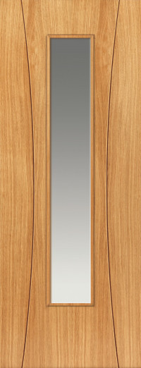Arcos Glazed Oak Door image
