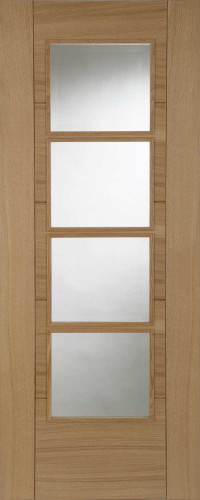 Tajo 45 4V Glazed Oak Interior Door image