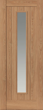 Image of Hudson Glazed Oak Laminate Door