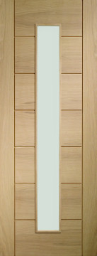 Image of Palermo 1 Light Oak Interior Door