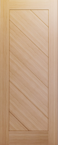 Torino Crown Cut Oak FD30 Door image