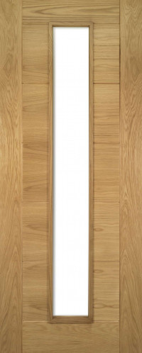 Sevillia 1 Glazed Oak Door image