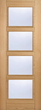 Image of Vancouver 4V Glazed Oak Interior Door