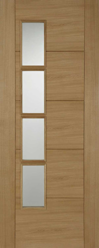Tajo 45 4VLT Glazed Oak FD30 Door image