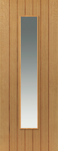 Cherwell Glazed Oak Door image