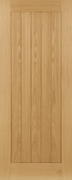 Image of Ely Crown Cut Oak FD30 Door