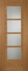 Iseo Glazed Oak FD30 Door