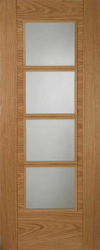 Image of Iseo Glazed Oak FD30 Door