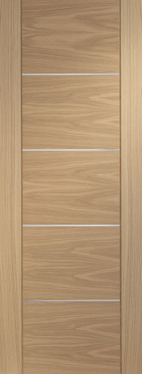 Portici Oak Flush Interior Door image