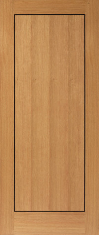 Clementine Oak Flush Interior Door image