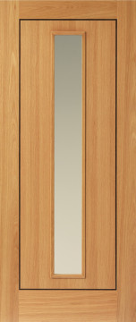 Image of Spencer Glazed Oak Flush Door