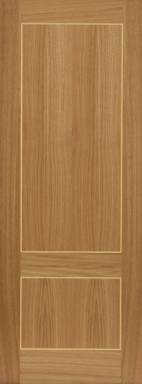 Lucina Oak Flush Door image