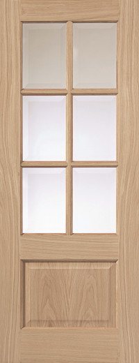 Dove Glazed Oak Interior Door image
