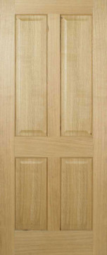 Image of Regency 4 Oak FD30 Door