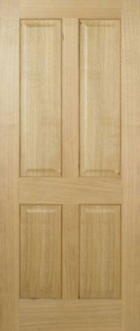 REGENCY 4 Oak FD30 Door image