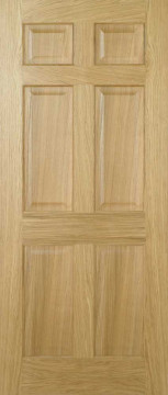 Image of Regency 6 Panel Oak FD30 Door