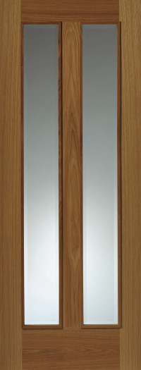 R11 2V RM Glazed Oak Interior Door image