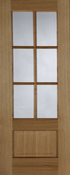 Image of Hampstead Glazed Oak Interior Door