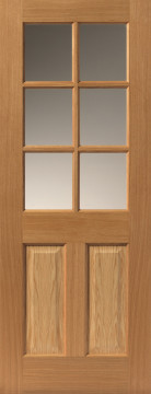 Image of Dean Glazed Oak Interior Door